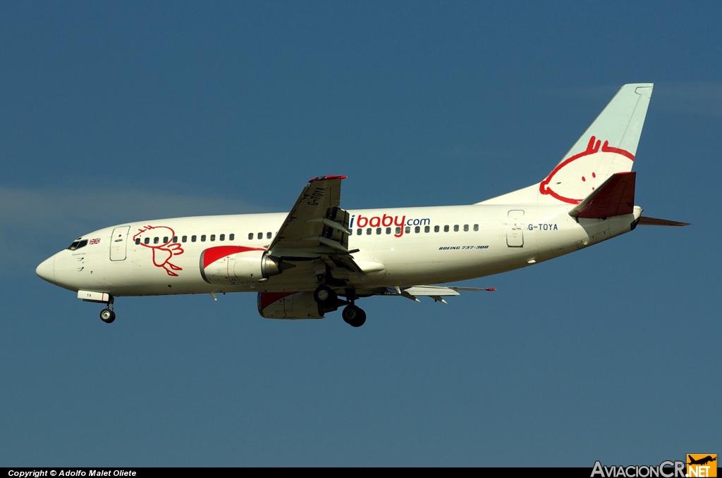 G-TOYA - Boeing 737-3Q8 - My Baby