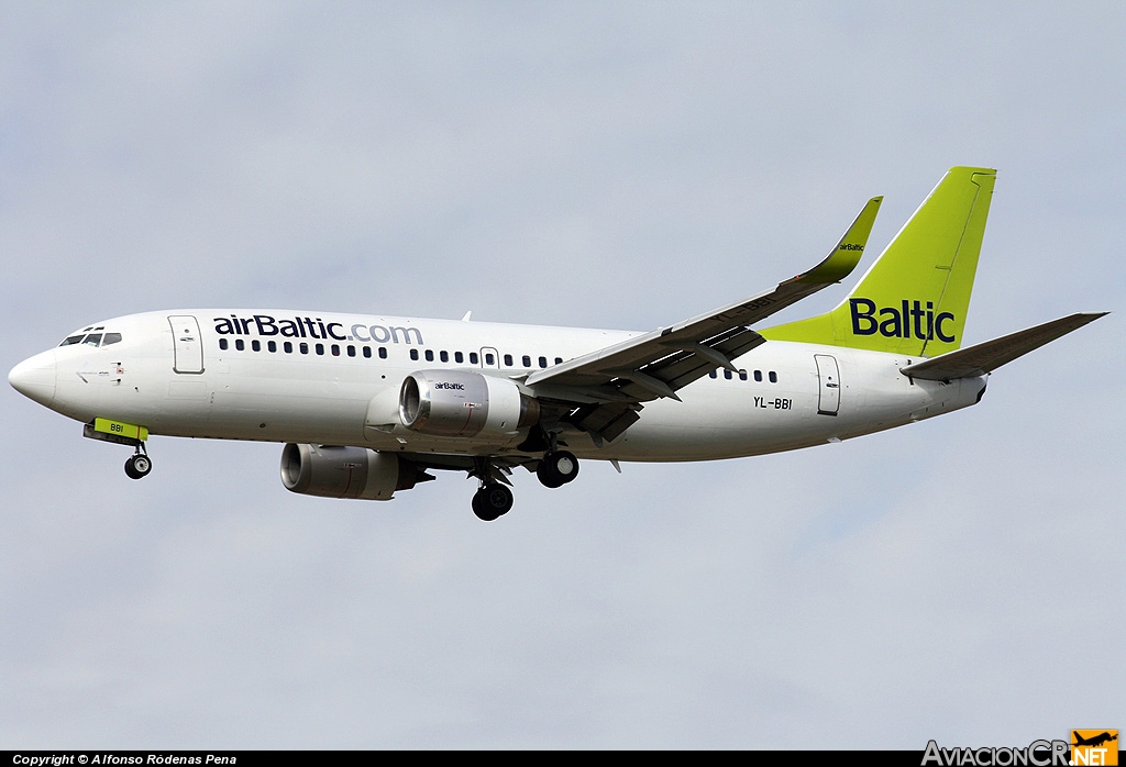 YL-BBI - Boeing 737-33A - Air Baltic