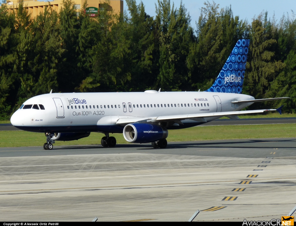 N655JB - Airbus A320-232 - Jet Blue
