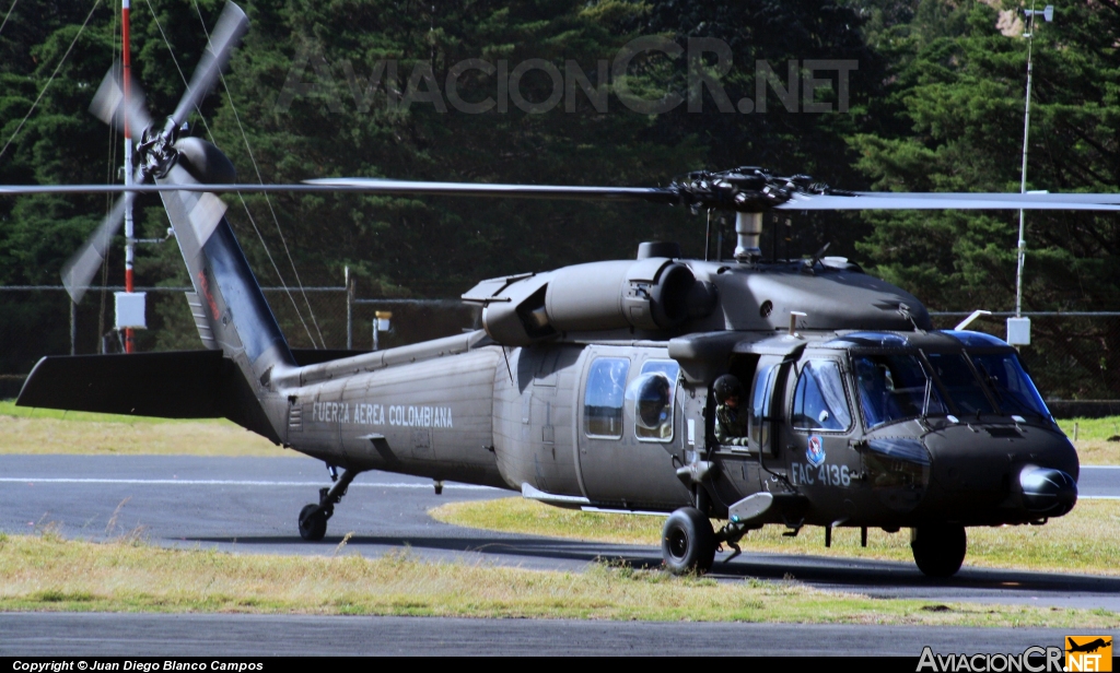 FAC4136 - Sikorsky S-70A - Fuerza Aérea Colombiana