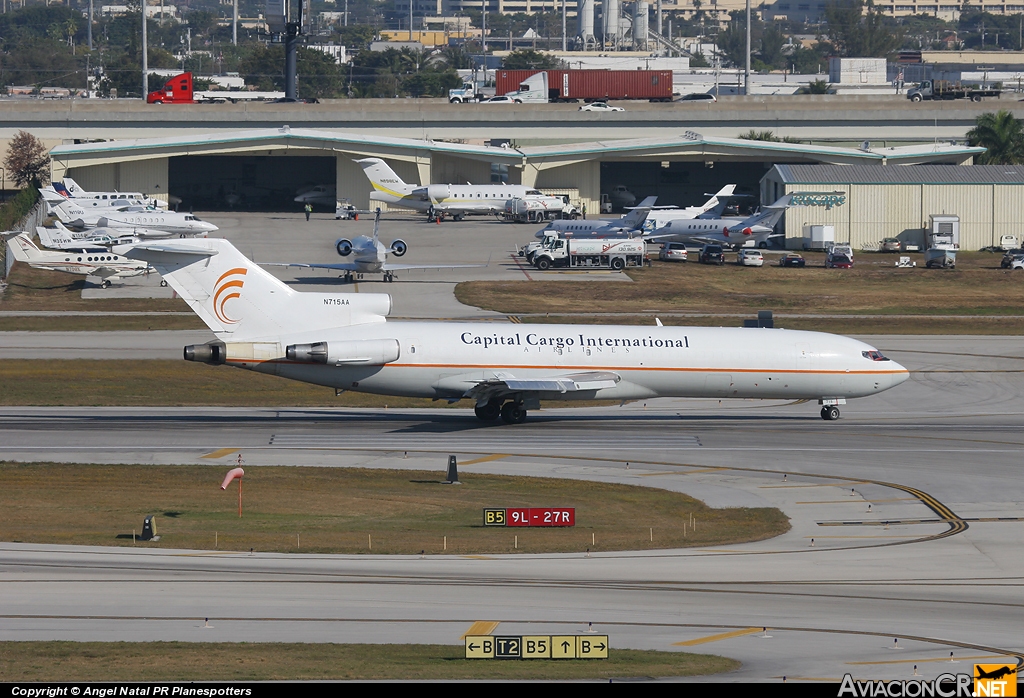 N715AA - Boeing 727-223/Adv(F) - Capital Cargo International Airlines