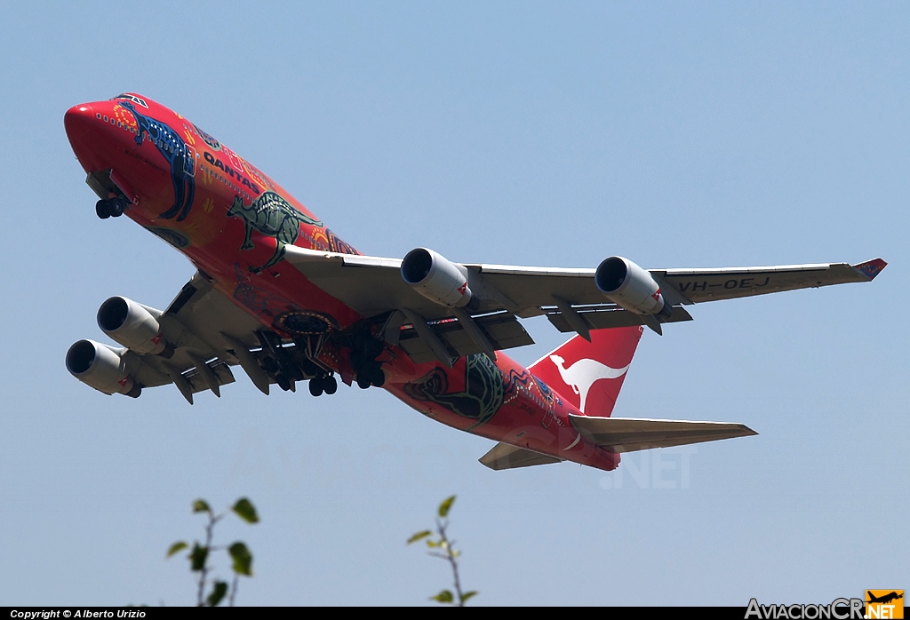 VH-OEJ - Boeing 747-438/ER - Qantas