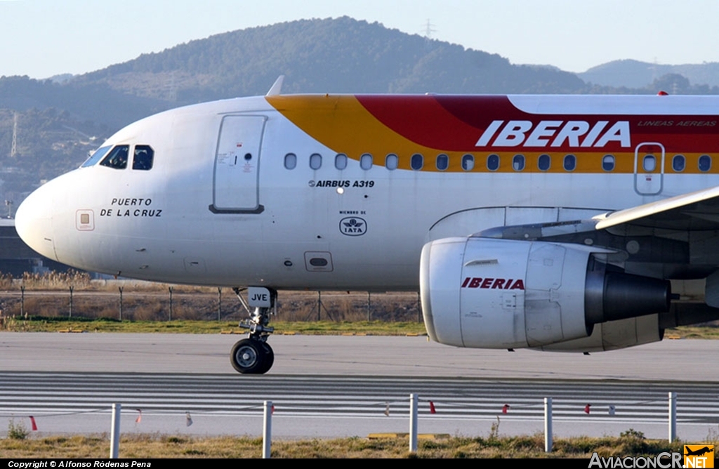 EC-JVE - Airbus A319-111 - Iberia