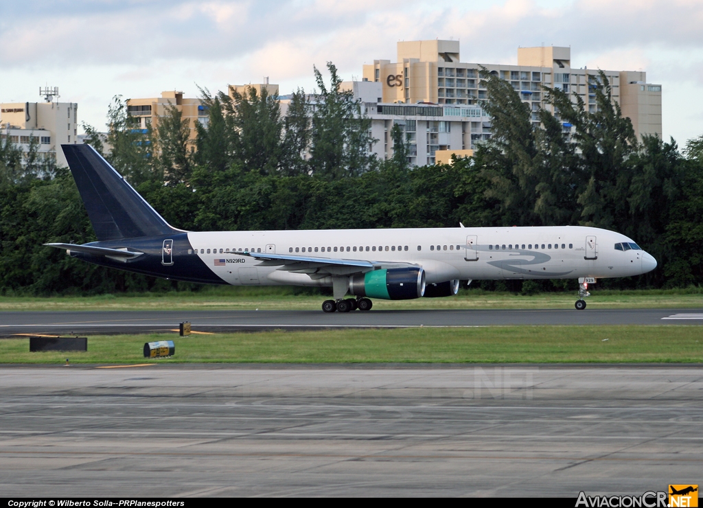N929RD - Boeing 757-2G5 - Ryan International