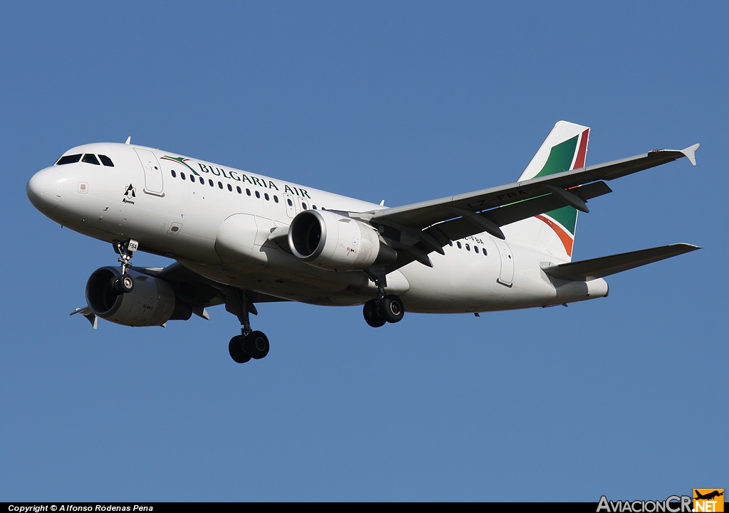 LZ-FBA - Airbus A319-112 - Bulgaria