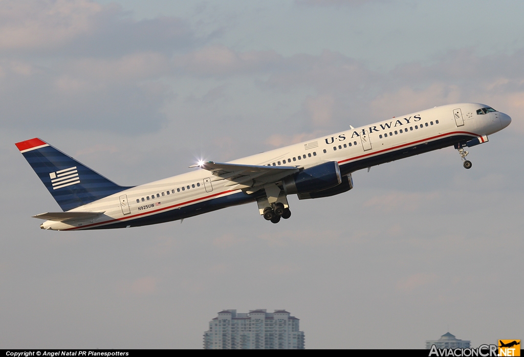 N925UW - Boeing 757-225 - US Airways
