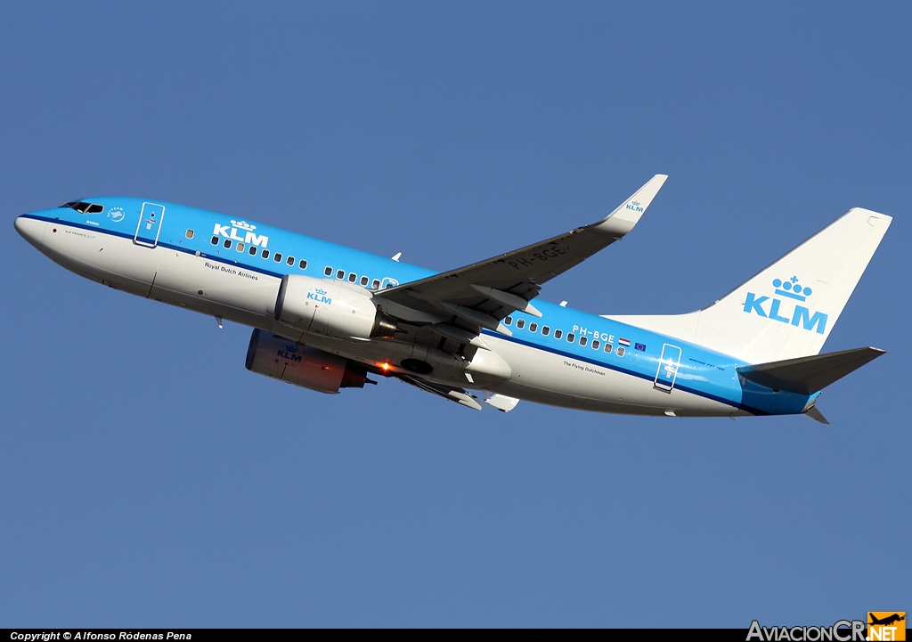 PH-BGE - Boeing 737-7K2 - KLM - Royal Dutch Airlines