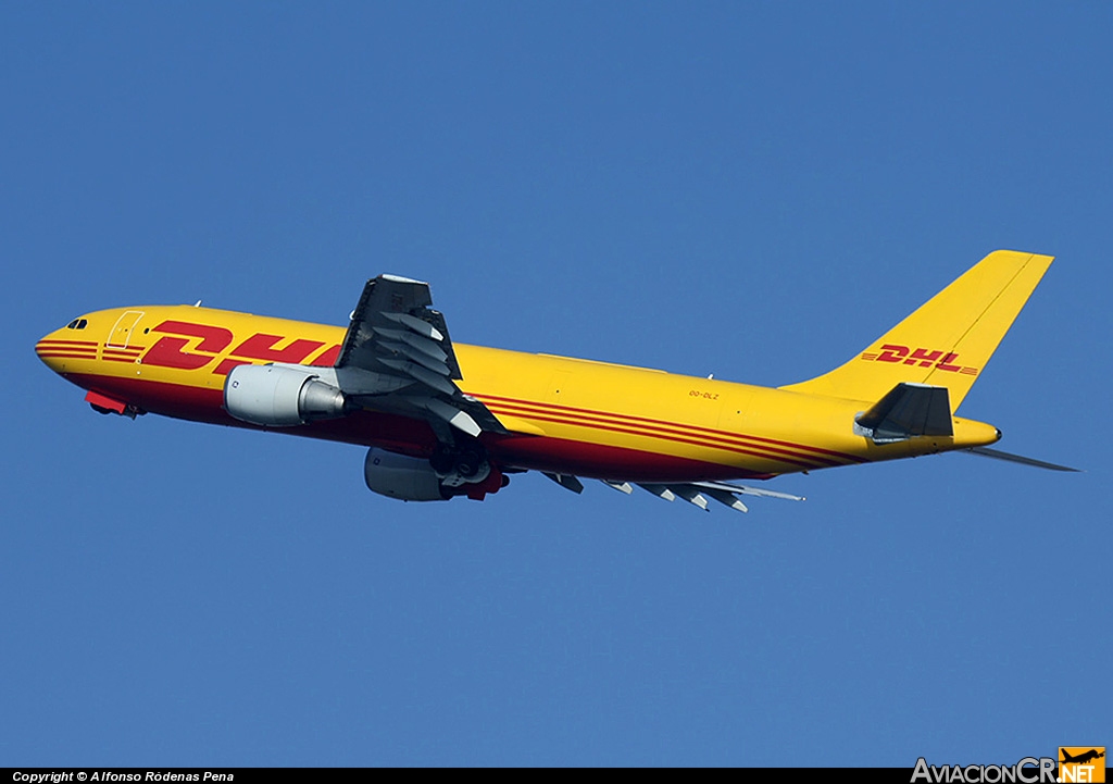 OO-DLZ - Airbus A300B4-203(F) - DHL ( European Air Transport - EAT