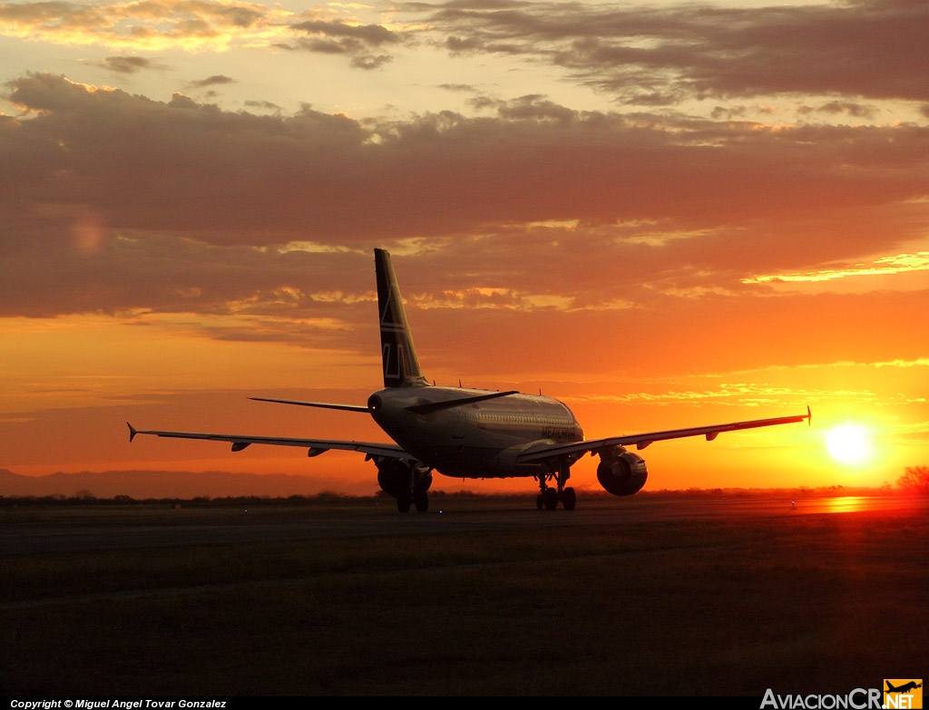 N706MX - Airbus A319-112 - Mexicana