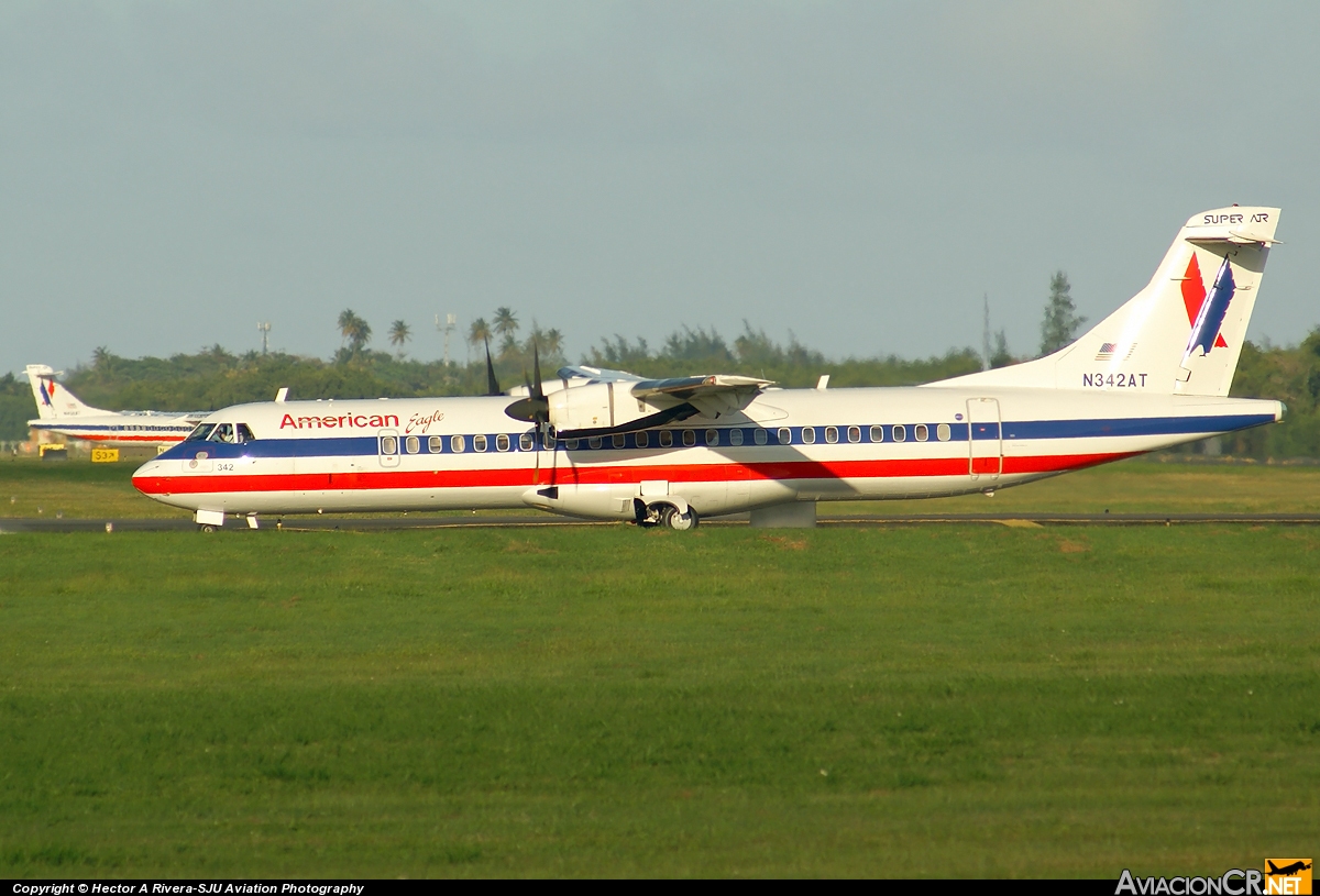 N342AT - ATR 72-212 - American Eagle
