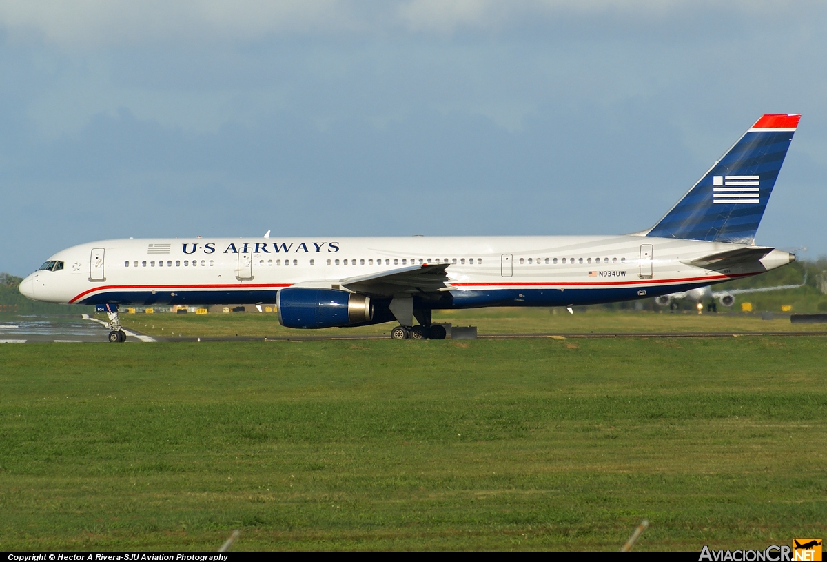 N934UW - Boeing 757-2B7 - US Airways