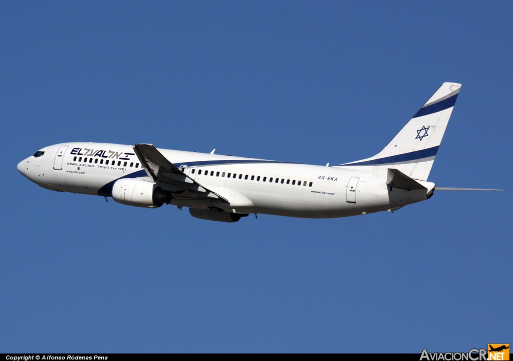 4X-EKA - Boeing 737-858 - El Al Israel Airlines