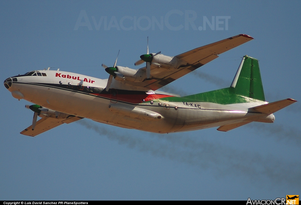 YA-KAC - Antonov An-12 - Kabul Air