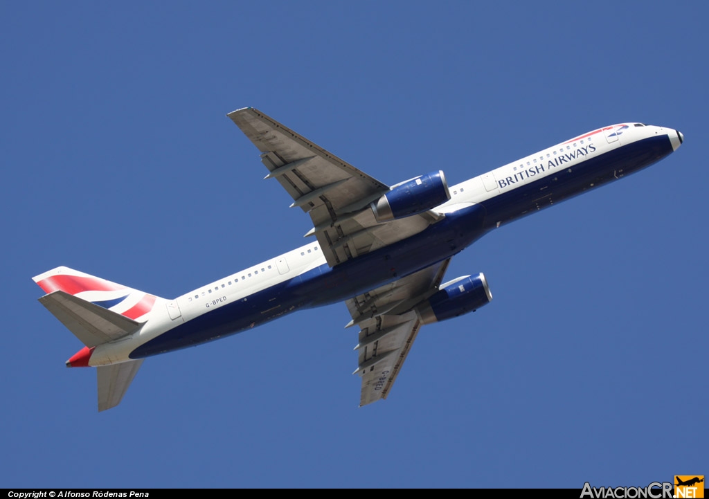 G-BPED - Boeing 757-236/ER - British Airways