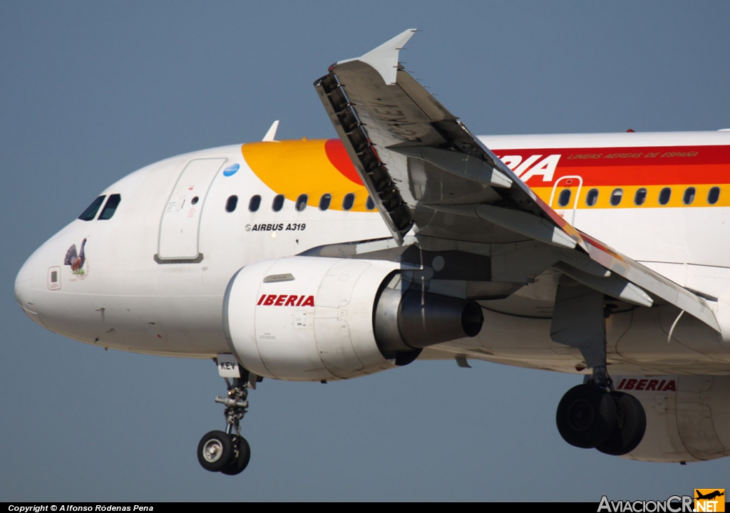 EC-KEV - Airbus A319-111 - Iberia