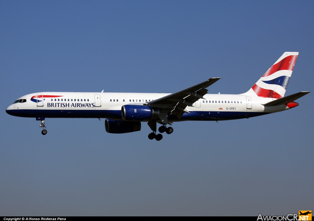 G-CPET - Boeing 757-236 - British Airways