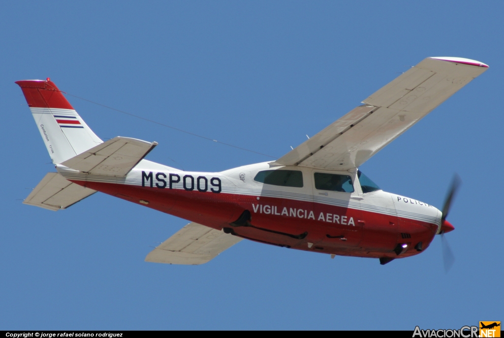 MSP009 - Cessna T210N Turbo Centurion II - Ministerio de Seguridad Pública - Costa Rica