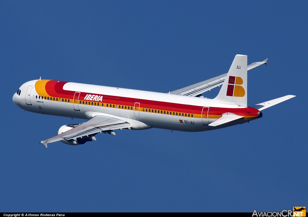 EC-JLI - Airbus A321-211 - Iberia