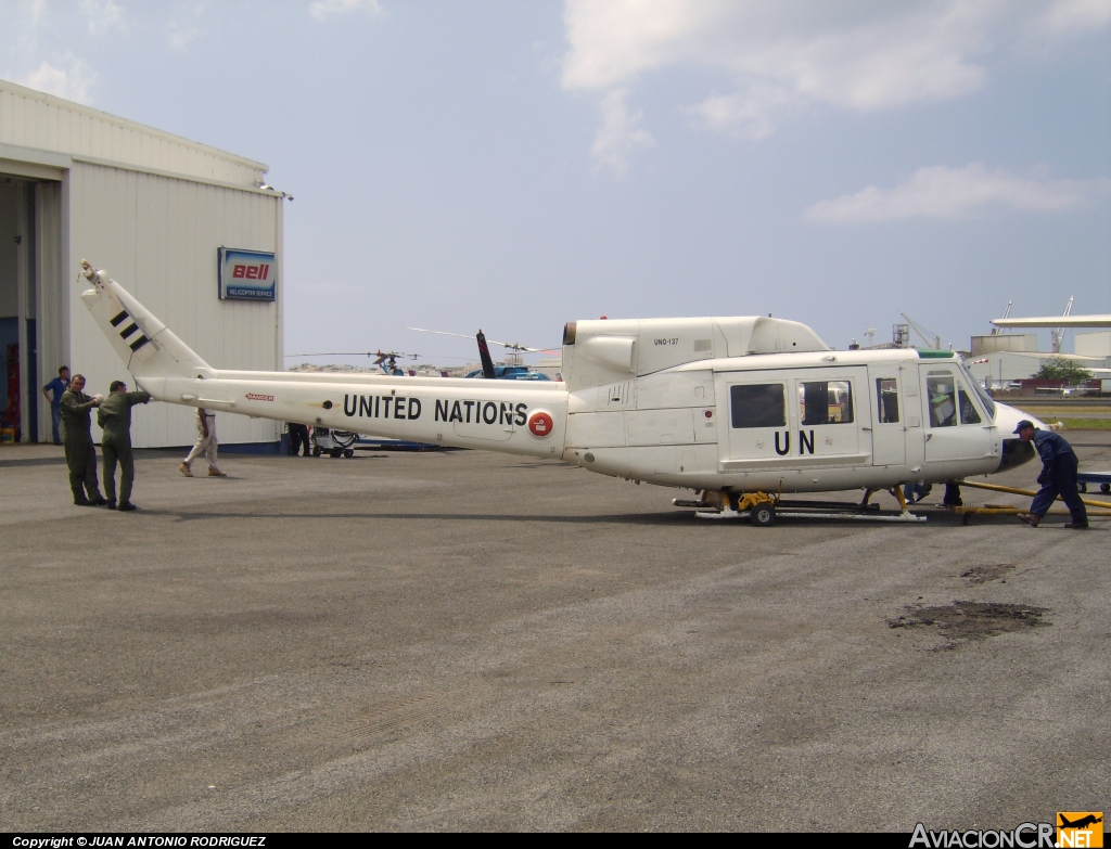 UNO-137 - Bell UH-1N Huey II - United Nations Organization(UNO) / Oganizacion Nac