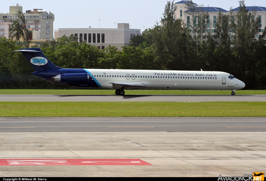 N69826 - McDonnell Douglas MD-82 (DC-9-82) - Transmeridian Airlines