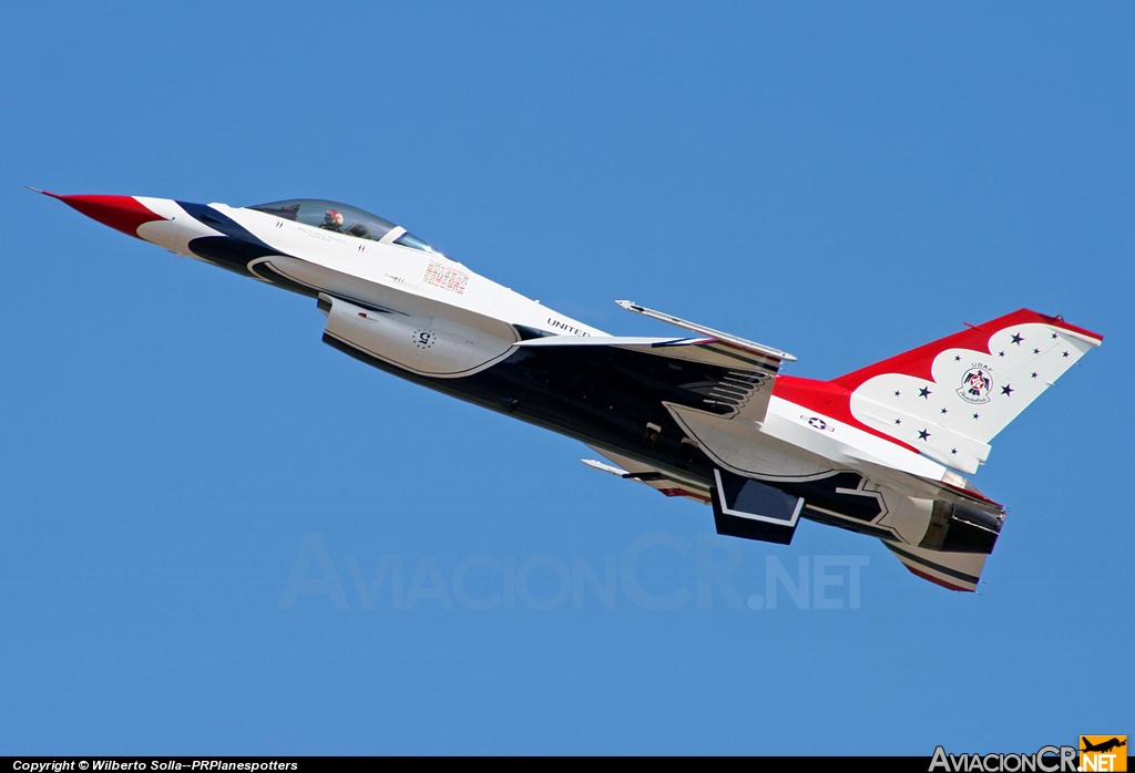 86-0281 - General Dynamics F-16C Fighting Falcon - USAF Thunderbirds