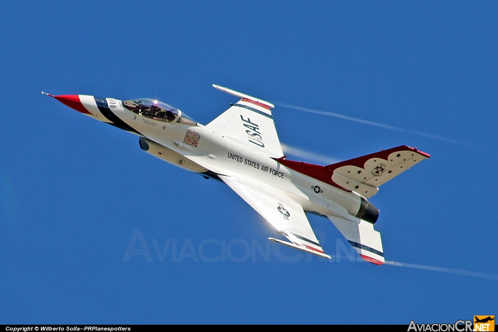 87-0313 - General Dynamics F-16C Fighting Falcon - USAF Thunderbirds