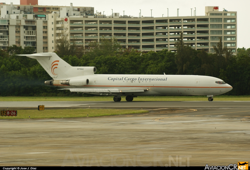 N715AA - Boeing 727-222(F) - Capital Cargo International Airlines