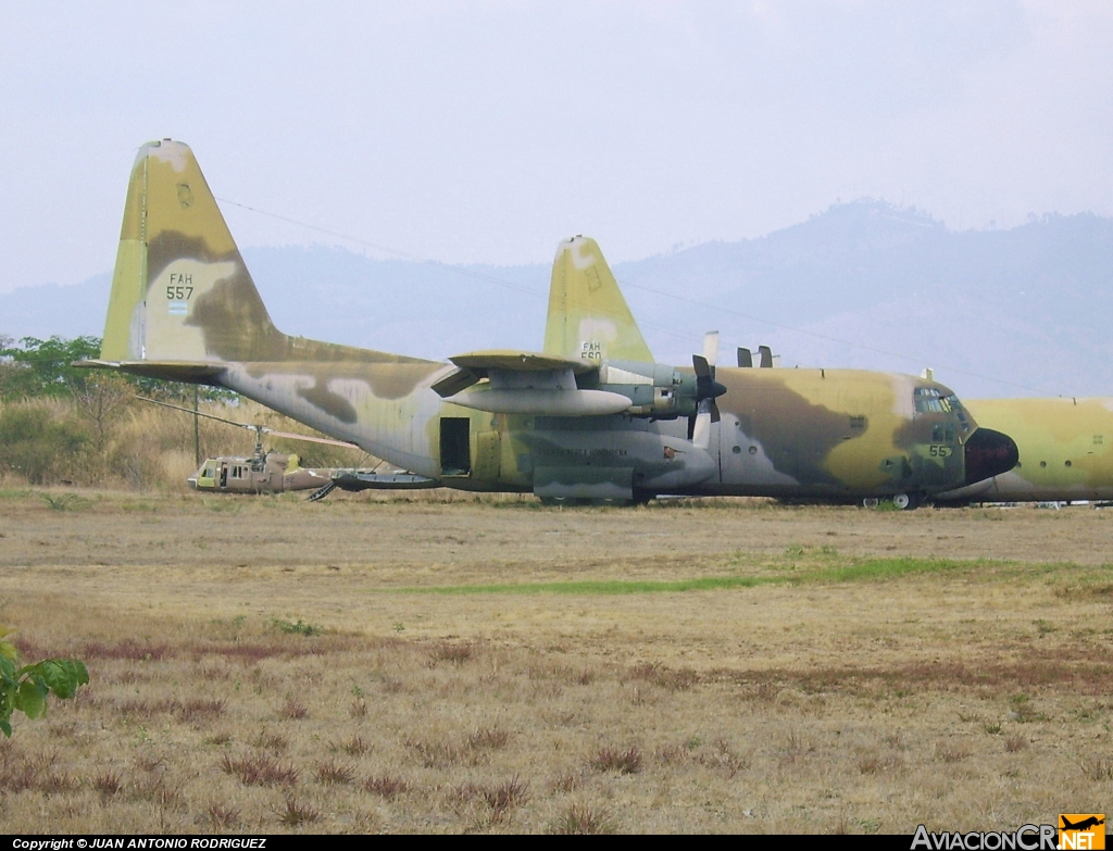 FAH-557 - Lockheed C-130A Hercules (L-182) - Fuerza Aerea Hondureña