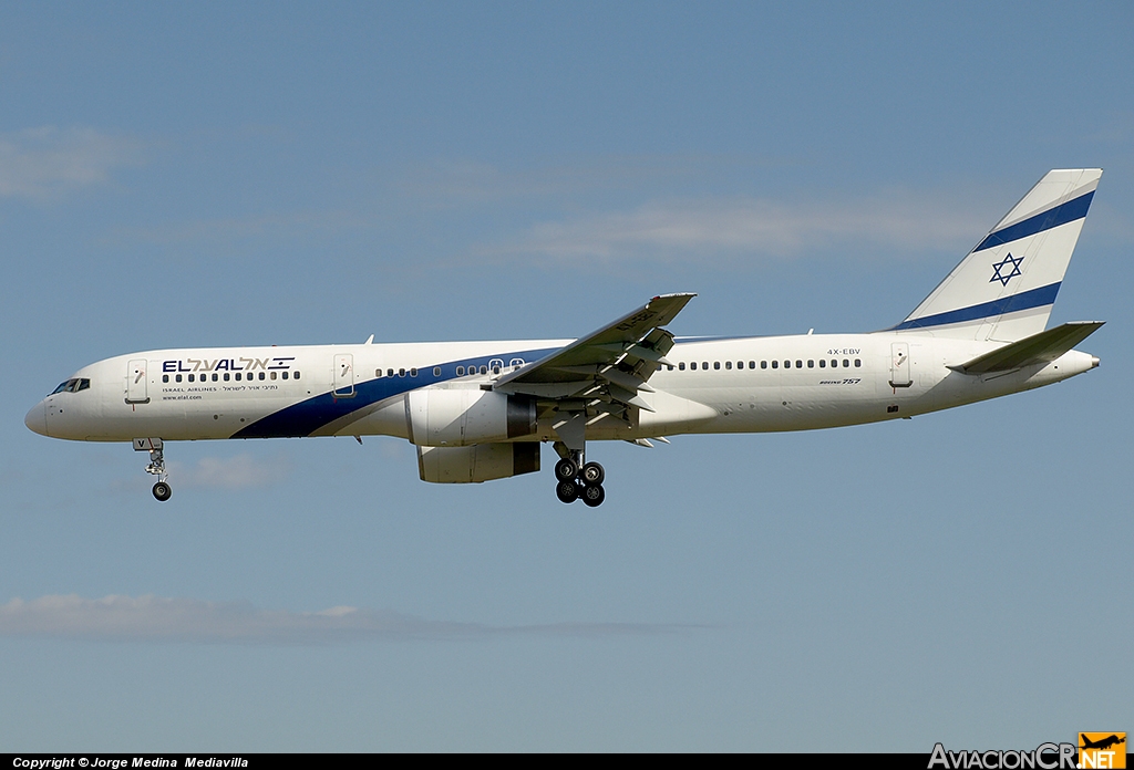 4X-EBV - Boeing 757-258 - El Al Israel Airlines