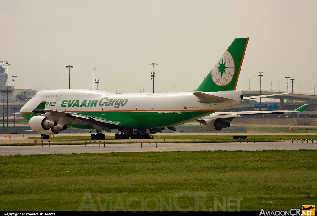 B-16407 - Boeing 747-45E - EVA Air Cargo