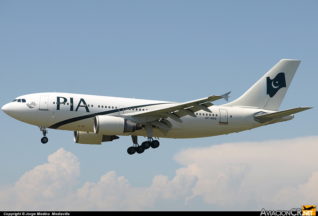 AP-BEB - Airbus A310-308 - Pakistan International Airlines (PIA)