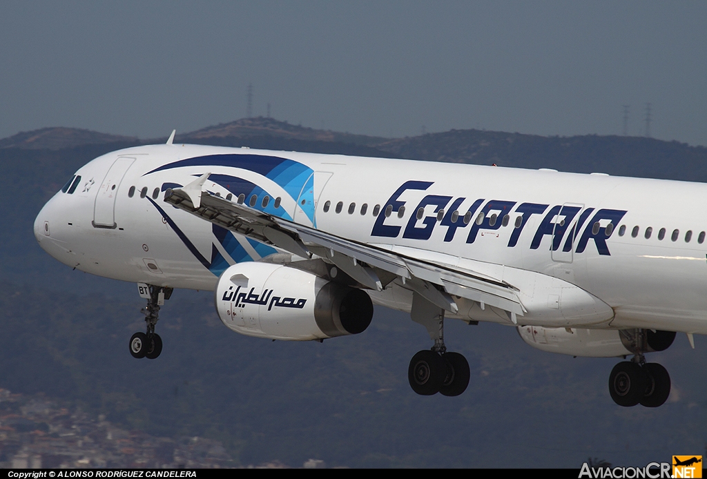 SU-GBT - Airbus A321-231 - Egypt Air