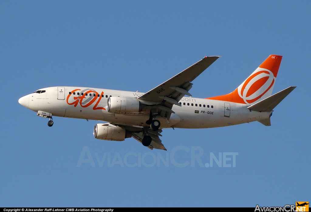 PR-GOE - Boeing 737-75B - Gol Transportes Aereos