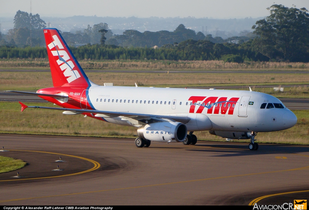PR-MAN - Airbus A319-132 - TAM