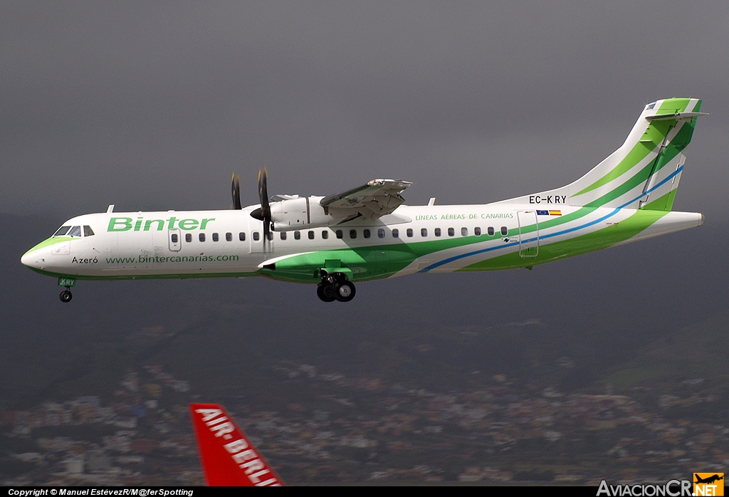 EC-KRY - ATR 72-212A - Binter Canarias (Naysa Aerotaxis)