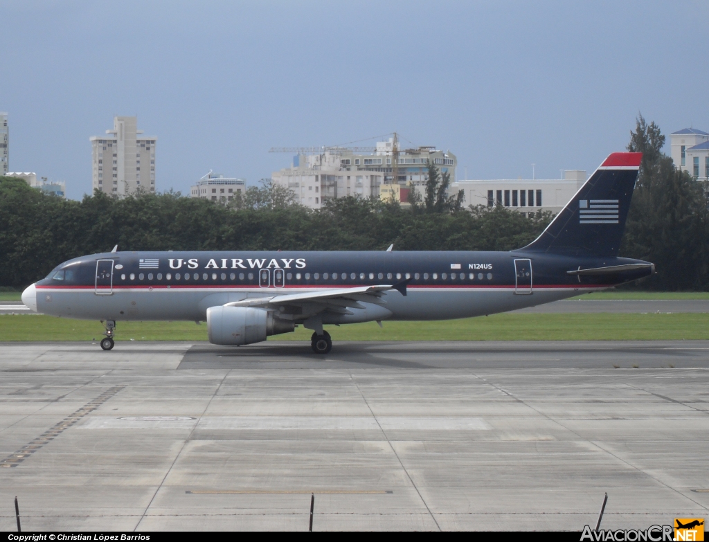 N124US - Airbus A320-214 - US Airways