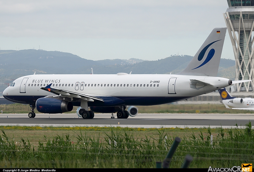 D-ANND - Airbus A320-232 - Blue Wings