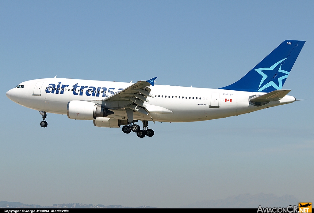 C-GTSY - Airbus A310-304 - Air Transat