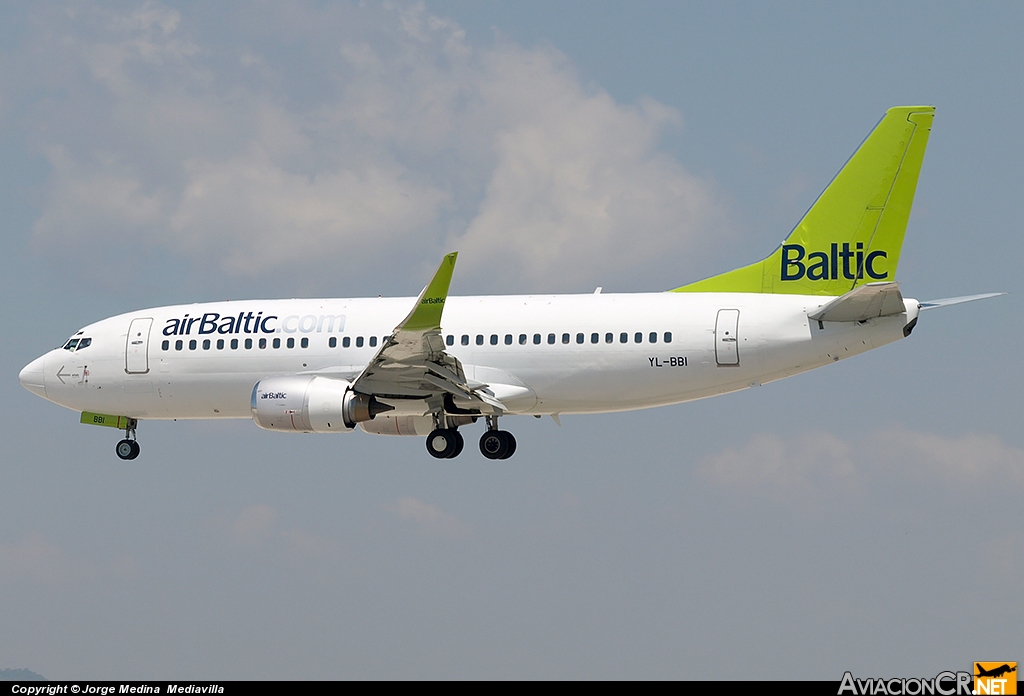 YL-BBI - Boeing 737-33A - Air Baltic