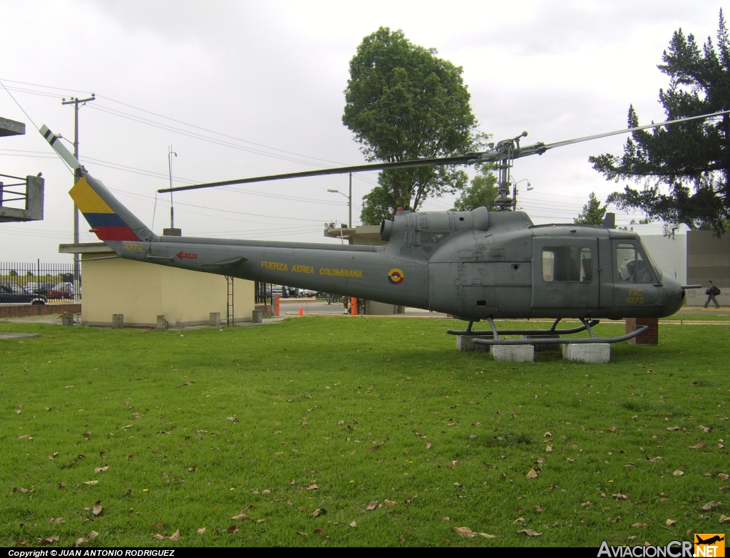 FAC-4272 - Bell UH-1B-BF Iroquois - Fuerza Aérea Colombiana