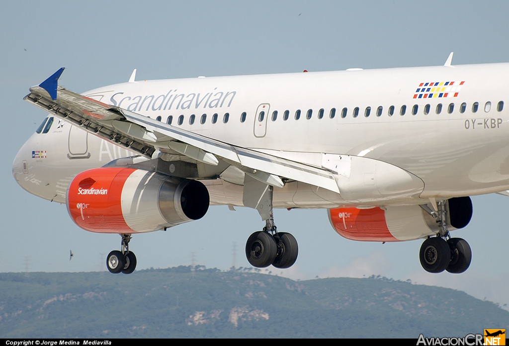 OY-KBP - Airbus A319-132 - Scandinavian Airlines - SAS