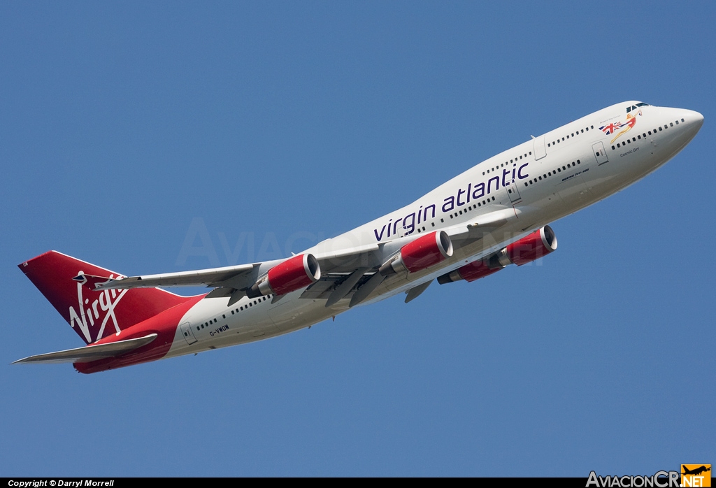 G-VWOW - Boeing 747-41R - Virgin Atlantic