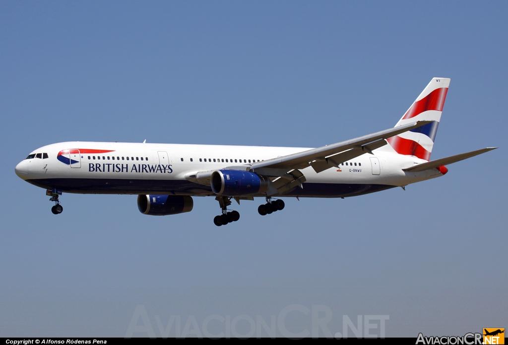 G-BNWV - Boeing 767-336/ER - British Airways