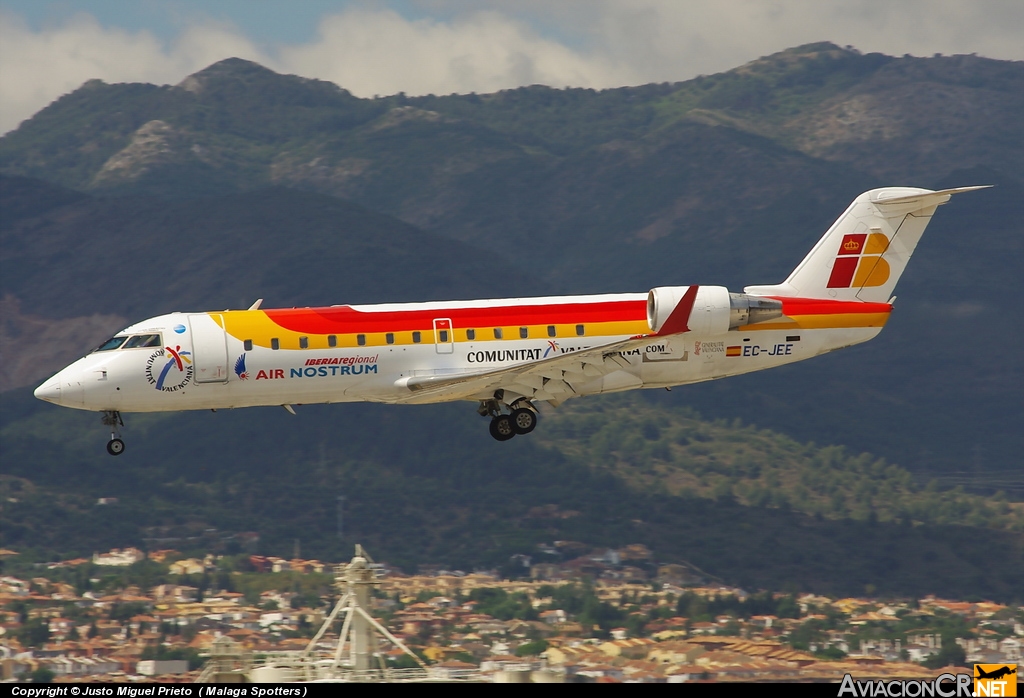 EC-JEE - Bombardier CRJ-200ER - Air Nostrum (Iberia Regional)