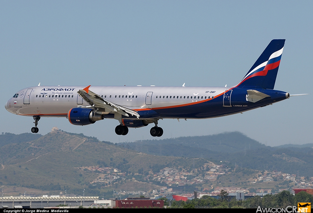 VP-BWP - Airbus A321-211 - Aeroflot