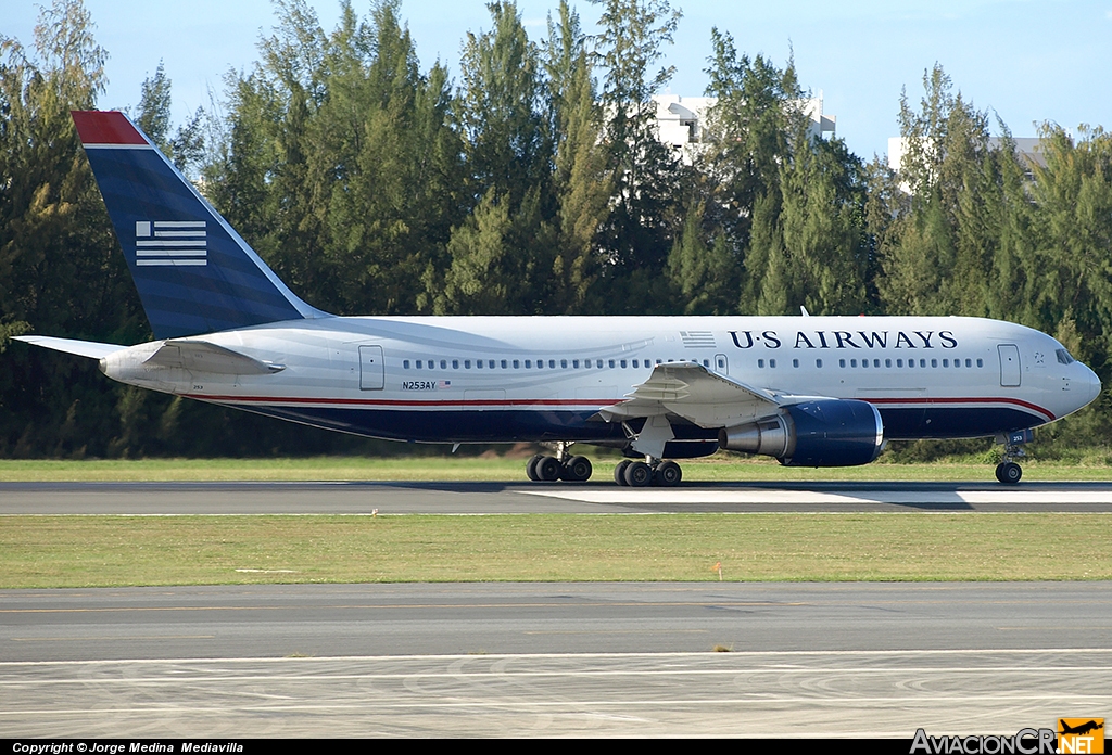 N253AY - Boeing 767-2B7(ER) - US Airways