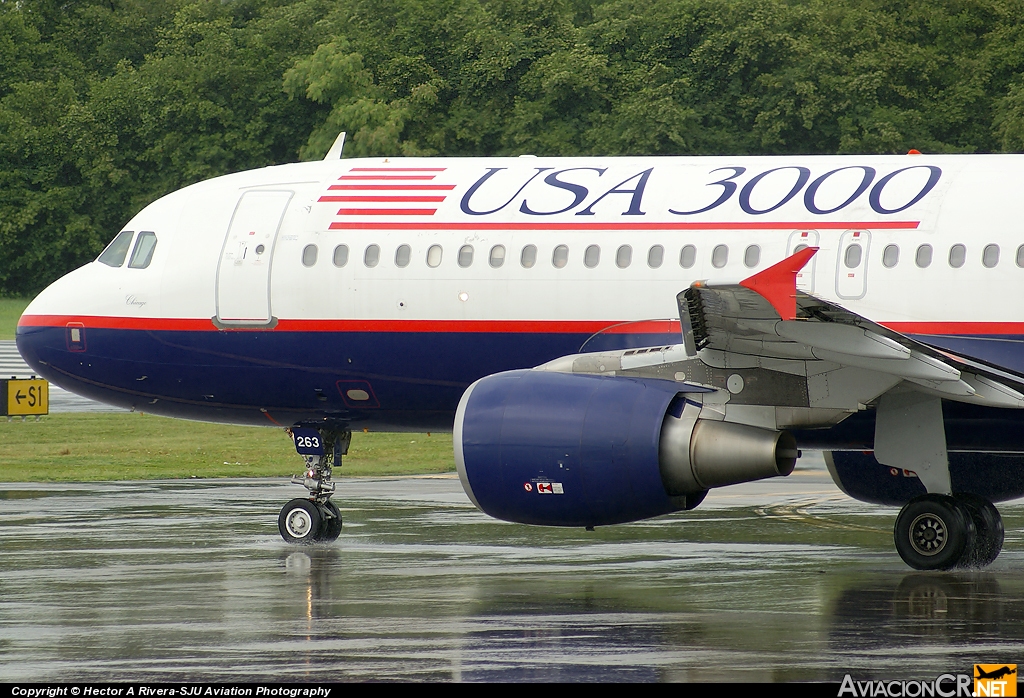 N263AV - Airbus A320-214 - USA 3000