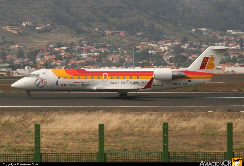 EF-IJF - Canadair CL-600-2B19 Regional Jet CRJ-200ER - Air Nostrum (Iberia Regional)