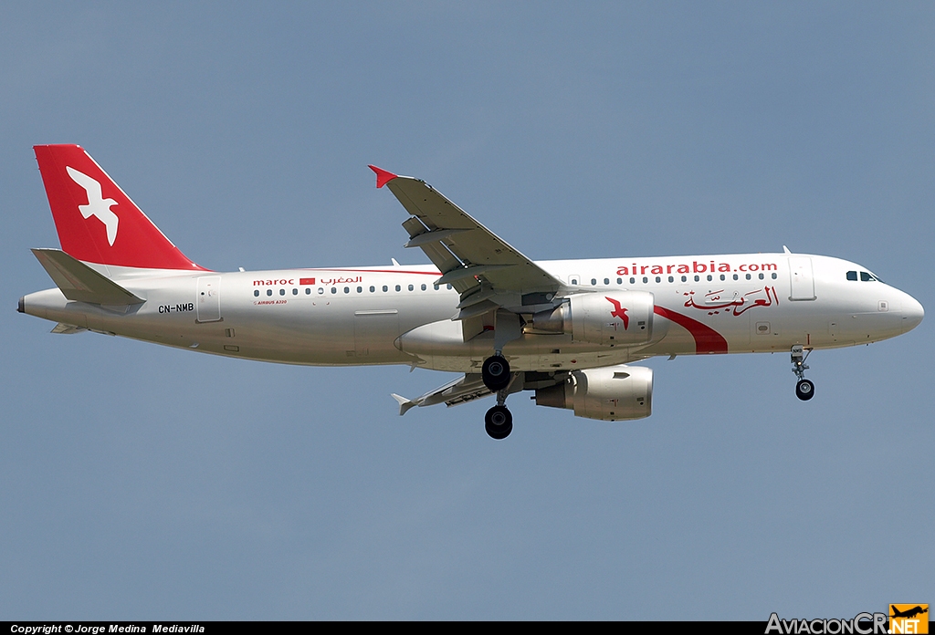 CN-NMB - Airbus A320-214 - Air Arabia Maroc