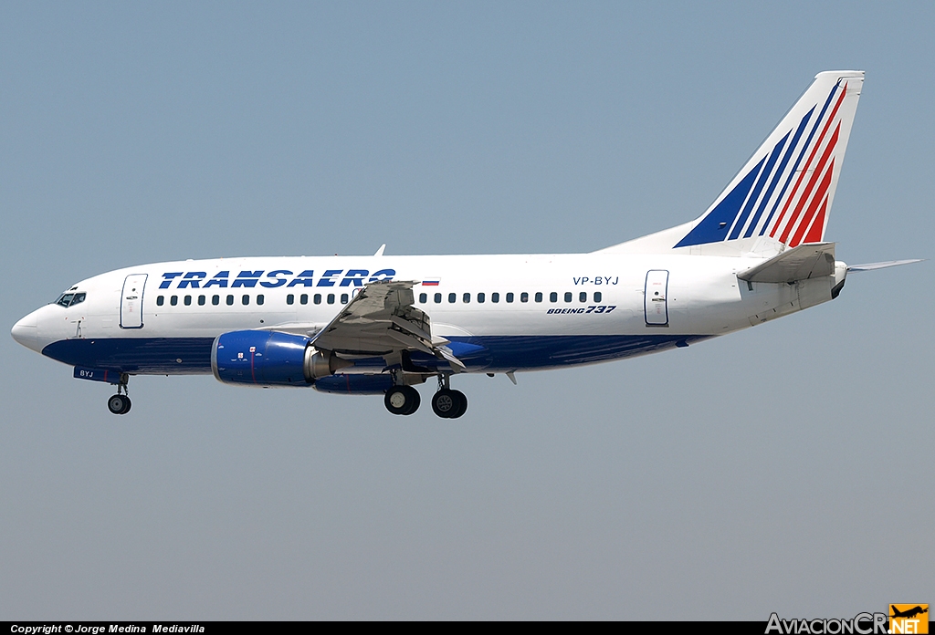 VP-BYJ - Boeing 737-5Y0 - Transaero Airlines